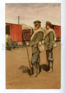 225711 RUSSIA Grand Duchess Olga Alexandrovna soldiers train