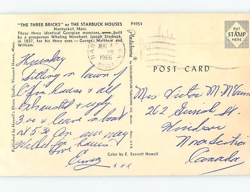 Pre-1980 BUILDING Cape Cod - Nantucket Massachusetts MA ho0464