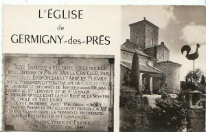 France Postcard - L'Eglise de Germigny-des-Pres   U542