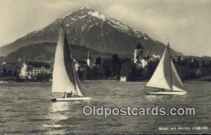 Spiez Mit Niesen Sailboat Unused 