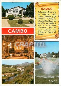 Postcard Modern Basque Country Cambo