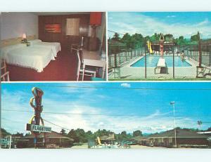 Unused Pre-1980 FLAGSTONE MOTEL & POOL Eugene Oregon OR u5820