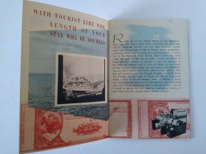 Italy Travel Booklet 1939 Vintage Original It's Always The Season Sailing Boat