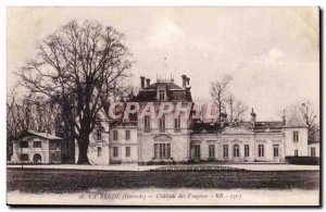 La Brede Old Postcard Chateau des Fougeres