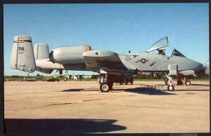 A-10A Warthog Heavily-Armed 2 Engine Aircraft Airplane Chrome 1950s-1970s