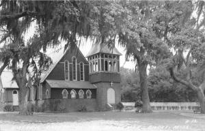 F4/ Biloxi Mississippi Real Photo RPPC Postcard 1939 Church of the Redeemer