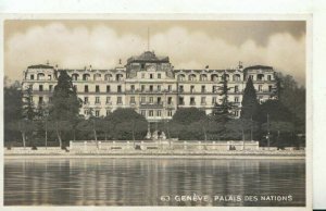 Switzerland Postcard - Geneve - Palais Des Nations - Ref TZ7313