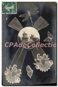 Old Postcard Alencon Chateau