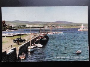 Isle of Man: THE HARBOUR, PORT ST. MARY c1971 by Salmon Series