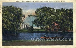 Horticultural Bldg, Belle Isle - Detroit, Michigan MI  