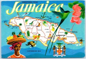 Postcard - Greetings From Jamaica