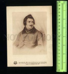 207418 Honore de BALZAC French novelist Old poster card