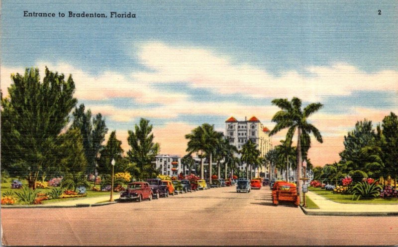 Florida Bradenton Entrance To Bradenton