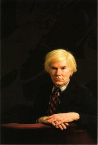 Andy Warhol in 1981 by Nancy Rica Schiff Modern Postcard