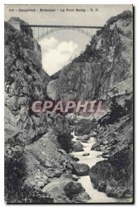 Old Postcard Dauphine Briancon Le Pont Baldy