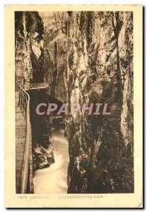 Old Postcard Lovagny Gorges du Fier