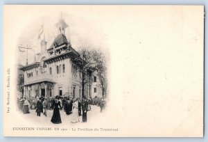 France Postcard Universal Exposition The Transvaal Pavilion 1900 Antique