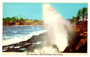 Postcard WATER SCENE Depoe Bay Oregon OR AU2404