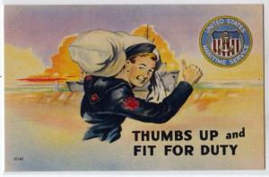 US Maritime Service -- Thumbs Up