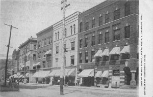 Postcard C-1910 Liverpool Ohio View Market Street North Schreiber Davis 24-6004