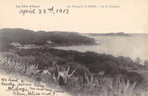 French Riveria Coast & La Cote dAzur France  Antique Po
