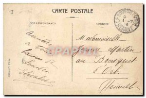 Old Postcard Lourdes Lake