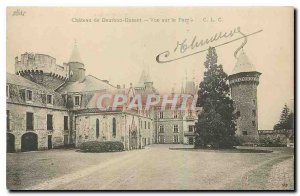 Old Postcard Chateau Bourbon Busset Park View