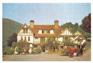 uk47795 hunters inn heddons mount devon uk horse