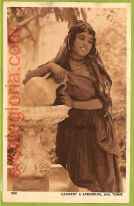 af6523 - LIBYA - VINTAGE POSTCARD - ETHNIC Costumes - 1914-