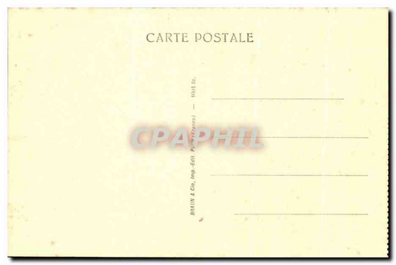 Old Postcard Musee Du Louvre Polyhymnia