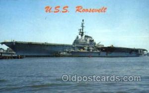 U.S.S. Roosevelt Military Aircraft Carrier Unused 