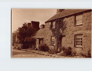 Postcard Lloyd Georges Early Home Llanystumdwy Wales