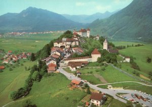 Gruyeres Canton de Fribourg Suisse Medieval Town Castles, Switzerland, Postcard