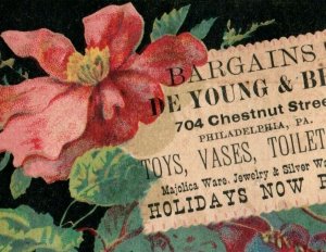 1870's De Young & Bro. Holiday Toys Vases Toilet Sets P168