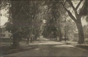 Road Scene - Northampton MA Written on Back c1910 Real Photo Postcard