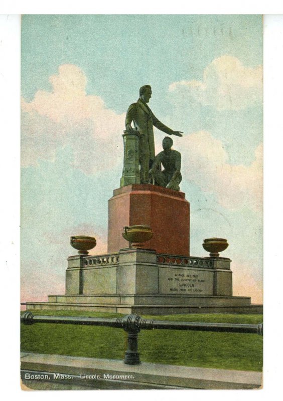 MA - Boston. Lincoln Monument