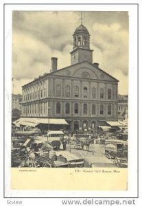 Faneuil Hall, Boston, Massachusetts, 1900-1910s