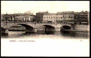 CPA - LiÃ¨ge - Pont de la Boverie - Expo Universelle 