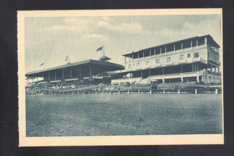 HABANA HAVANA CUBA HORSE RACING RACE TRACK 2 VINTAGE POSTCARDS LOT