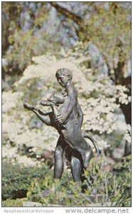 South Carolina Murrells Inlet Boy And Panther By Rudulph Evans Brookgree Gardens