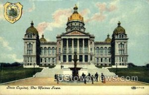 State Capitol, Des Moines - Iowa IA