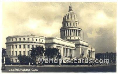 Capitol Habana Republic of Cuba Unused 