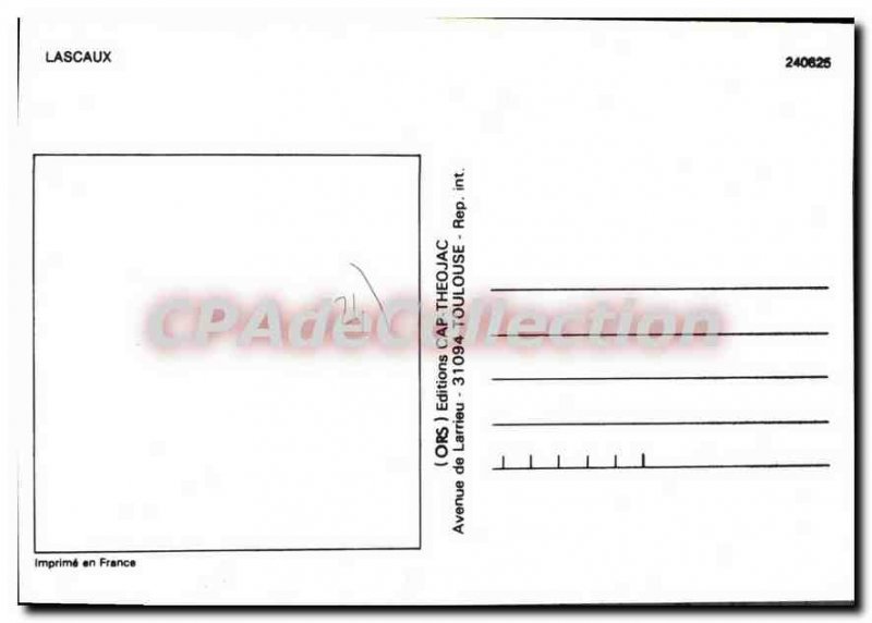 Modern Postcard Lascaux crest Glue