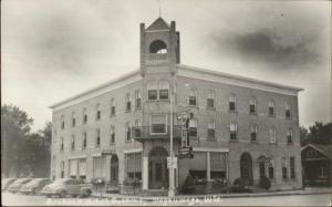 Weyauwega WI Archie's Hotel Dobbins Real Photo Postcard