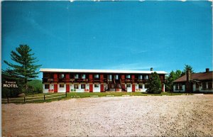 Pioneer Motel Woodstock NH New Hampshire Postcard Koppel UNP VTG Vintage Unused 