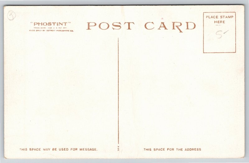 Detroit Pub Co~Revolutionary Soldier's Monument Lexington MA~Vintage Postcard