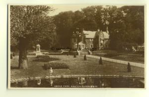 tp4474 - Somerset - Grove Park and Pond. Weston- Super-Mare - Postcard 