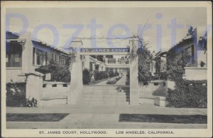 ST. JAMES COURT  HOLLYWOOD CALIFORNIA