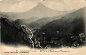 CPA Massif de la CHARTREUSE - St-PIERRE-de-CHARTREUSE et Chamechaude (652853)