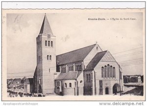 Belgium Knokke Zoute L'Eglise du Sacre Coeur 1936